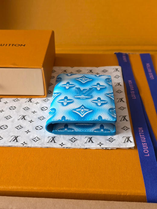 春夏特惠💰320 原单LV M28622 卡包蓝 商品图2