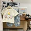 【软糯亲肤❗️清爽耐看】儿童夏季套装宝宝衣服棉女童2026新款男童宽松休闲短袖T恤短裤.xd★深秘心选 商品缩略图0