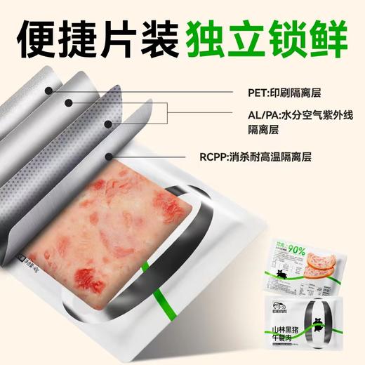 自由肉肉山林黑猪午餐肉200g/盒（5片）/深海鳕鱼午餐肉180g/盒（6片） 商品图4