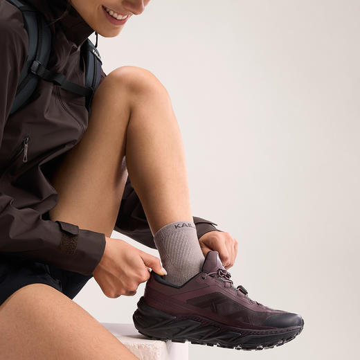 KAILAS凯乐石女款低帮防水跑山徒步鞋(山行-3 GTX)KS2612210 商品图4
