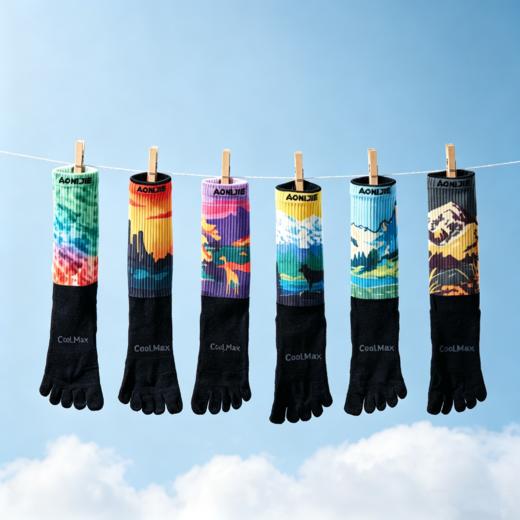 coolmax长筒五指袜「加厚款」 商品图0