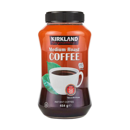Costco 开市客 KIRKLAND 科克兰速溶咖啡粉 454g*1瓶 商品图0
