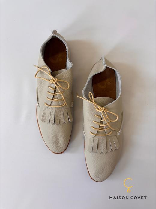 UDOT POINTED SHOES 流苏系带平底鞋 商品图5