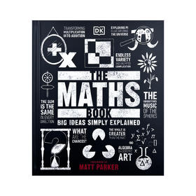 DK数学百科 英文原版 The Maths Book DK百科系列 数学发展历史 自然 人工智能 英文版原版书籍 精装大开本 进口英语书