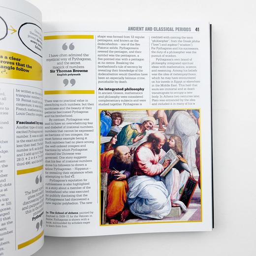 DK数学百科 英文原版 The Maths Book DK百科系列 数学发展历史 自然 人工智能 英文版原版书籍 精装大开本 进口英语书 商品图4
