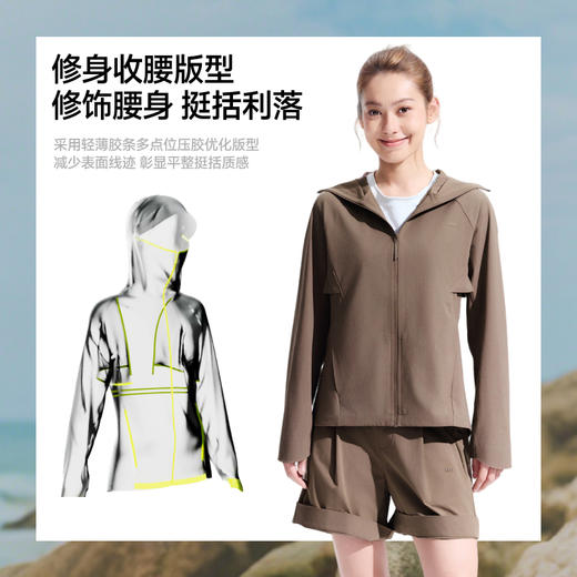 【26春夏新品】蕉下女士防风速干防晒外套WS002 商品图3