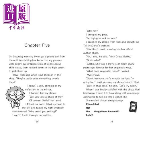 预售 【中商原版】比格学校 暗恋 校园幽默 Bigg School Secret Crush 英文原版 Lisa Williamson 儿童图书 商品图1