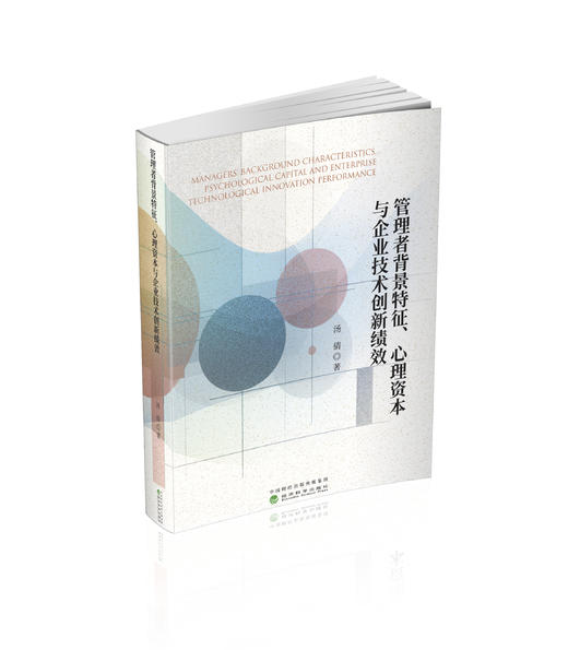 管理者背景特征、心理资本与企业技术创新绩效 商品图0