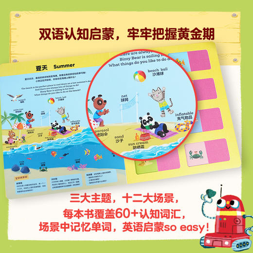 小熊很忙·关窗脑力游戏书：我们出发吧 商品图2