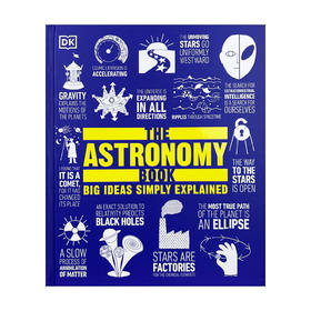 DK天文学百科 英文原版 The Astronomy Book 人类的思想百科丛书 STEM百科科普图解 英文版原版书籍 精装进口英语书