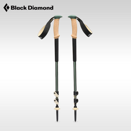 BlackDiamond黑钻BD户外登山杖专业铝合金可伸缩手杖徒步杖110065 商品图1