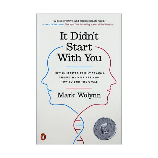 这不是你的错英文原版书 It Didn't Start with You 海灵格家庭创伤疗愈之道 鹦鹉螺图书奖 英文版进口原版英语社会心理学书籍 商品图1