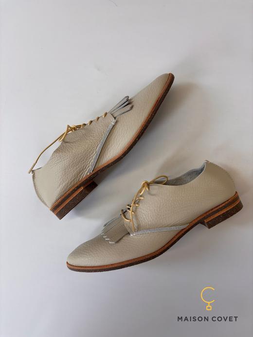 UDOT POINTED SHOES 流苏系带平底鞋 商品图7