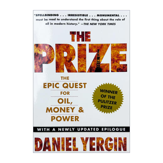 奖赏 石油 金钱与权力全球大博弈 英文原版 The Prize:The Epic Quest for Oil 丹尼尔耶金 普利策大奖 英文版进口书籍正版 商品图0