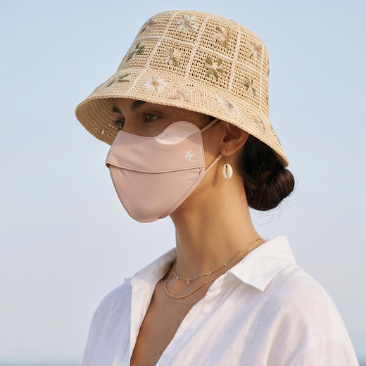 Kenmont卡蒙真丝防晒口罩女高颜值2026新款防紫外线骑行面罩透气防尘夏季KM-6179 商品图6