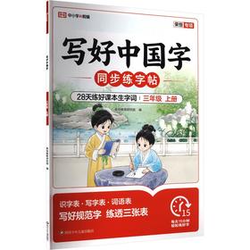 暂AM3年级上册/写好中国字