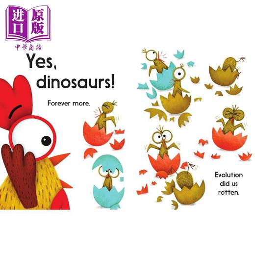 【中商原版】我曾是一只恐龙 I Used to Be a Dinosaur 英文原版 亲子绘本故事 睡前读物 充满趣味和创意的绘本 进口童书 精装 商品图4
