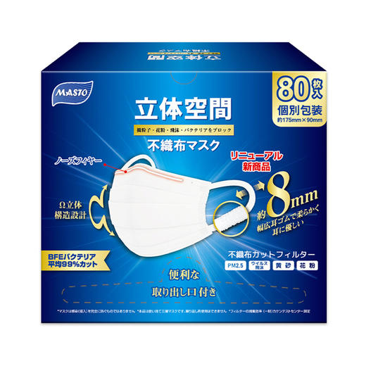 Costco 开市客 MASTO一次性口罩 商品图0