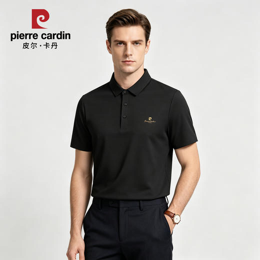 【消费降品质不降 89抢大牌 冰爽挺括百搭】法国皮尔卡丹冰丝无痕Polo衫 商品图0
