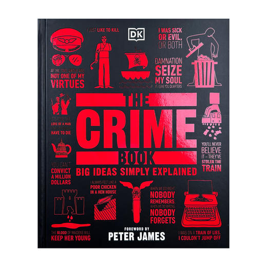 DK罪案百科 犯罪学百科 英文原版 The Crime Book 百科全书 英文版原版书籍 精装进口英语书 商品图0
