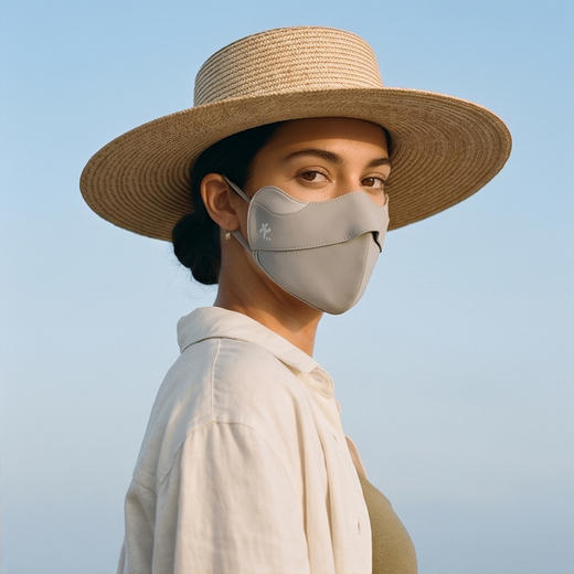 Kenmont卡蒙真丝防晒口罩女高颜值2026新款防紫外线骑行面罩透气防尘夏季KM-6179 商品图3