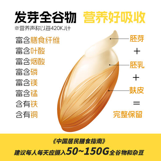 【麦香Q弹 开袋即食】谷物世界 即食萌芽燕麦（低GI标识）/三色青稞/黑青稞 商品图8