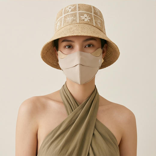 Kenmont卡蒙真丝防晒口罩女高颜值2026新款防紫外线骑行面罩透气防尘夏季KM-6179 商品图7