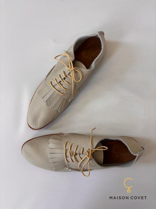 UDOT POINTED SHOES 流苏系带平底鞋 商品图6