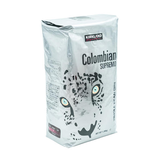 Costco 开市客 KIRKLAND 科克兰哥伦比亚咖啡豆 1.36kg*1袋 商品图1