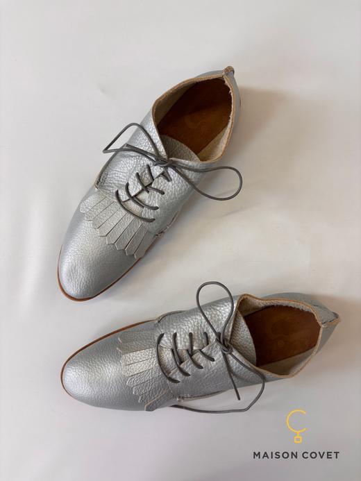 UDOT POINTED SHOES 流苏系带平底鞋 商品图3