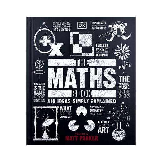DK数学百科 英文原版 The Maths Book DK百科系列 数学发展历史 自然 人工智能 英文版原版书籍 精装大开本 进口英语书 商品图1