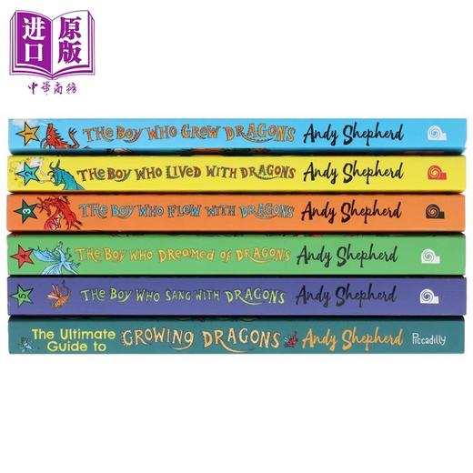预售 【中商原版】驯龙男孩 1-6 The Boy Who Grew Dragons 1-6 英文原版 Andy Shepherd Sara Ogilvie 奇幻儿童流行小说 商品图3
