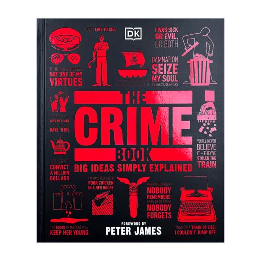 DK罪案百科 犯罪学百科 英文原版 The Crime Book 百科全书 英文版原版书籍 精装进口英语书 商品图1