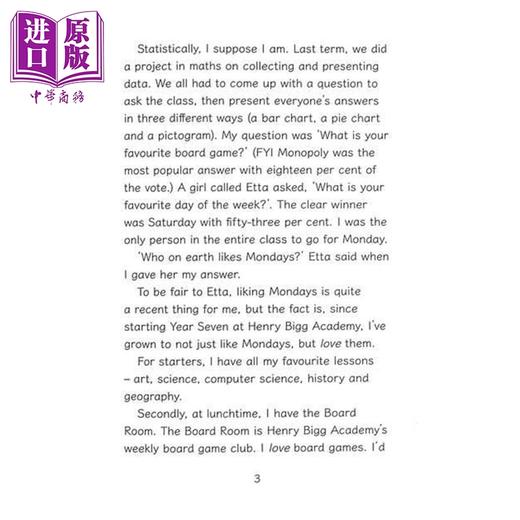预售 【中商原版】比格学校 胆小的猫咪 校园幽默 Bigg School Scaredy Cat 英文原版 Lisa Williamson 青少年校园小说 商品图3