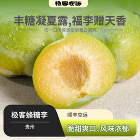 【6.18采摘发货】极客蜂糖李| 脆甜多汁 果香浓郁 手捏有弹性食用，到货冷藏2小时后食用口感更佳  ⭐️顺丰空运