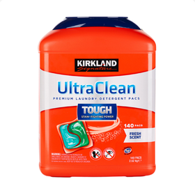 Costco 开市客 KIRKLAND 科克兰强效洗衣胶囊 140颗*1桶
