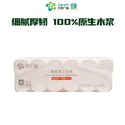 兴龙广缘1.8kg12卷绵柔感卫生纸 商品图1