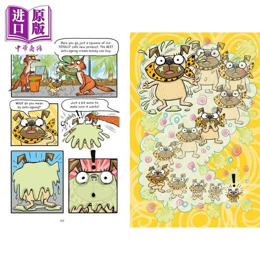 预售 【中商原版】桥梁漫画 鸡山小镇冰冻松鼠救援任务 Chicken Hill Frozen Squirrel Rescue Mission 英文原版 儿童漫画 图画小说 商品图3