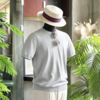 夏季新款男士真丝羊绒羊毛混纺 翻领三扣POLO衫/圆领T恤 两款多色可选-不退换 商品缩略图2