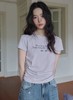 鸢尾紫正肩T恤 ｜ 今夏爆火流行色，自带柔光滤镜，太太太显白了！【预售3-5天发货】 商品缩略图0