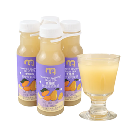 麦德龙 麦臻选 黄皮茉莉果茶 300ml*4
