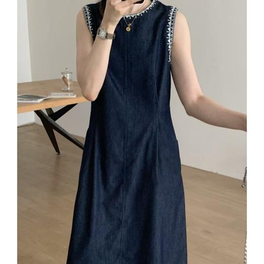 减龄活力法式牛仔连衣裙8221★AVANN 商品图3