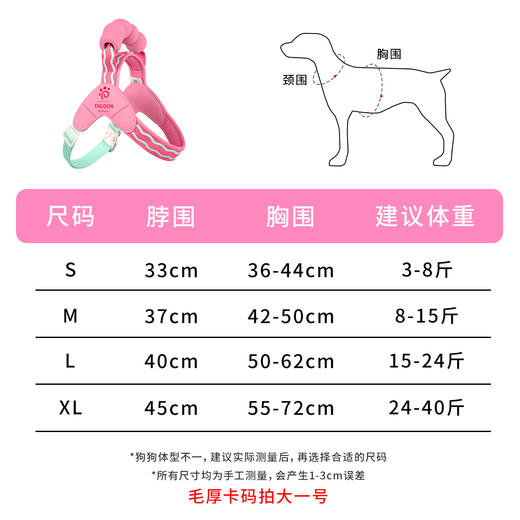 Y字狗狗胸背带中小型犬比熊泰迪新款提手马鞍狗胸背带遛狗固定带 商品图1