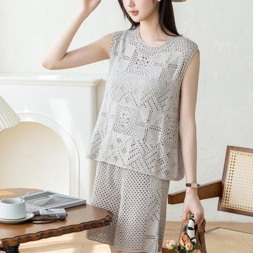 苏苏姐家夏日星河夏装手工diy衣服钩针毛线团自制材料包 商品图2