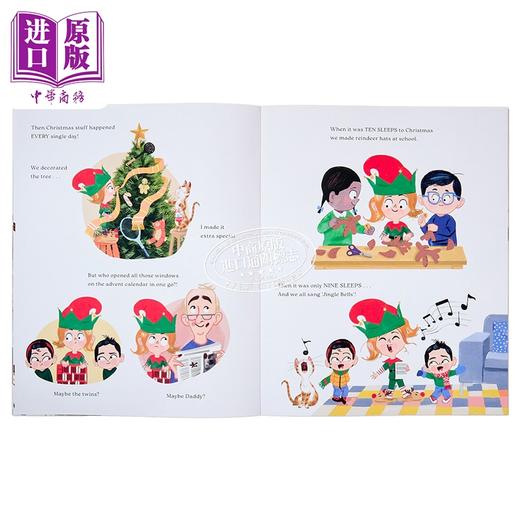 【中商原版】离节日还有几天时间 How Many Sleeps Until Christmas 英文原版 儿童绘本 图画故事书 亲子读物 进口童书 3-6岁 商品图4