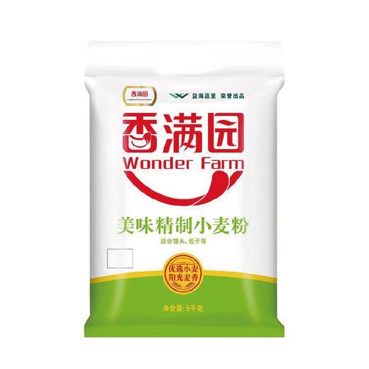 香满园5kg美味精制小麦粉 商品图0