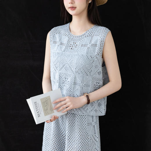 苏苏姐家夏日星河夏装手工diy衣服钩针毛线团自制材料包 商品图1