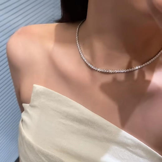 把“璀璨星光”戴在腕上！AOFI 网球手链/网球项链 璀璨闪耀 晶莹剔透 商品图7