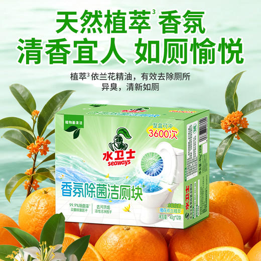 新品上新✨『香氛除菌洁厕块』马桶去污除垢除菌 香氛净味 商品图4