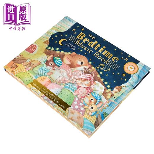 【中商原版】发声书 睡前名曲精选 Amy Adele The Bedtime Music Book 英文原版 进口亲子童书 睡前音乐书 8首舒缓古典音乐 商品图2